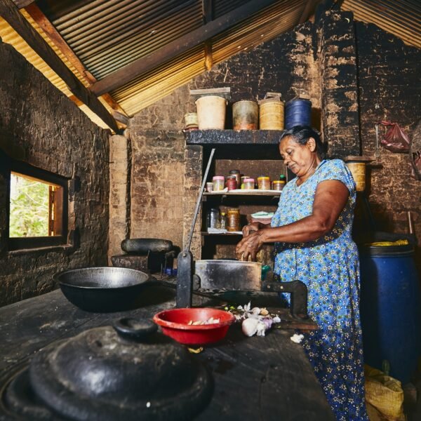 Old home kitchen in Sri Lanka