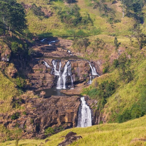 Waterfall on Sri Lanka